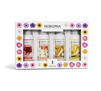 HOROMIA Box Regalo da 4 Profumi per Bucato 50ml - Profuma Bucato per Lavatrice e Asciugatrice - HORO 1