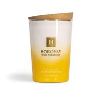 HOROMIA Candela Profumata Vaniglia e Benzoino 350g - Intenso Profumo fino a 75 Ore - Profumatore per Ambienti