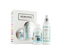 HOROMIA Horotwins Profuma Bucato 250ml e Deo Tessuti Spray 250ml - Confezione Regalo Bianco Infinito