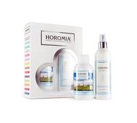 HOROMIA Horotwins Profuma Bucato 250ml e Deo Tessuti Spray 250ml - Confezione Regalo Fresh Cotton