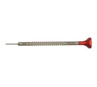 Horotec MSA01.214 - Cacciavite per orologiaio, corpo e stoppino a forma di T in acciaio inox, testa in alluminio con cuscinetto a sfere, prodotto in Svizzera (1,20 mm)