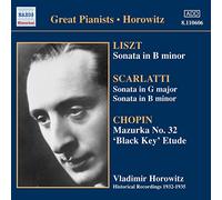 Horowitz Vladimir – Great Pianists: Horowitz
