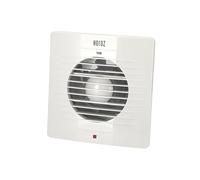 HOROZ ELECTRIC Aspiratore da Bagno 100 mm 12W Bianco - Ventilatore Estrazione in ABS con Griglia di Protezione 43 dB - Estrattore d'Aria Silenzioso IP20