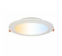 HOROZ ELECTRIC Faretto LED da Incasso per Cartongesso 3CCT 18W 3000K/4000K/6500K 1660lm Ø140mm- Plafoniera Ultrasottile Rotondo 230V Non Dimmerabile Bianco Downlight per Cucina Soggiorno Corridoio