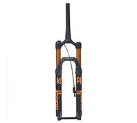 Horquilla Delantera de montaña, Bicicletas de montaña ultraligeras de 26'', 27,5'' y 29 pulgadas con suspensión neumática, amortiguador de 1-1/2", eje pasante de 120 mm, Freno de Disco de 15 mm, ajus