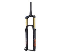 Horquilla Delantera de montaña, Horquilla de aire para bicicleta de montaña, 27,5/29'', suspensión XC/AM, recorrido de 160 mm, ajuste cónico de 39,8 mm, rebote, bloqueo manual, eje pasante de 110 x 1
