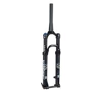 Horquilla Delantera de montaña, Horquilla de Bicicleta de 26, 27,5 y 29 pulgadas con suspensión neumática, bloqueo Inteligente, ajuste de amortiguación, Freno de Disco delantero de 1-1/8"