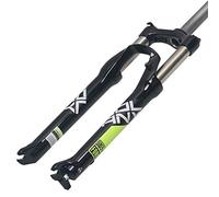 Horquilla Delantera de montaña, Horquilla delantera de Bicicleta con suspensión para ruedas de 26, 27,5 y 29 pulgadas, recorrido del Freno de Disco de 110 mm, amortiguación de resorte de 1-1/8", Cont