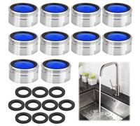 HORREX 10 Pezzi Rompigetto Rubinetto M22 Risparmio Idrico per Cucina Bagno