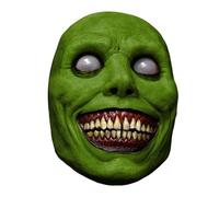 Horrible Devil Mask - Spooky Latex Halloween - Copertina per il viso con carattere horror realistico, espressioni terribili zombi, maschera per cosplay, accessori per costumi diabolici