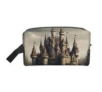 Horrible Fairy Tale Castle02 - Beauty case da viaggio, trousse per cosmetici, da appendere, per donne e uomini, palestra quotidiana