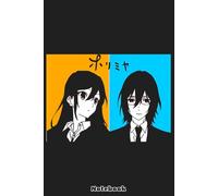 Horrimiya Notebook: 6x9 120 Pages, Sketchbook, Journal, Lined College Ruled Paper, Planner, Matte Finish Cover, Diary