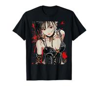 Horror Anime Manga Giappone Giapponese Kawaii Goth Raccapricciante Ragazza Maglietta