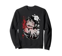 Horror Anime Manga Giapponese Raccapricciante Goth Felpa