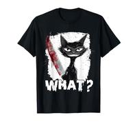 Horror Cats T Cats Saying Halloween Party Cat Costume Maglietta