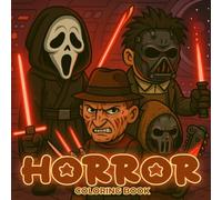 Horror Coloring Book: 50 Creepy-Cute Pages of Chibi Slashers Haunted Dolls Goofy Ghosts and Quirky Monsters - A Relaxing Stress Relief Activity and ... Enjoy Cute Spooky Fun and Relaxing Escapes