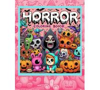 Horror coloring book: You can also learn the alphabet