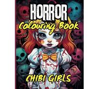 HORROR Colouring Book: Chibi Girls