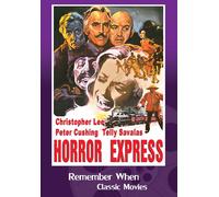 Horror Express (DVD) Telly Savalas Christopher Lee Peter Cushing Silvia Tortosa