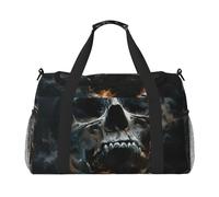 Horror Ghost Skull Print Versatility Ample Space Travel Bag Elegante borsa funzionale per attività all'aperto