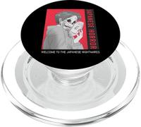 Horror giapponese Due facce Yurei Bakemono Obake PopSockets PopGrip per MagSafe