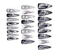 Horror Halloween False Nail - Riutilizzabile Halloween Punk False Nail | Hallowen False Chiodi Design | Suggerimento Delle Unghie Per Il loro coniuge, Madre, Fidanzata, Figlia O Amico