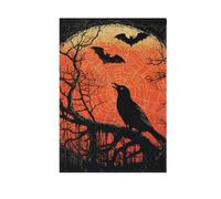 Horror Halloween Web giardino bandiera impostato banner stagionale per esterno per la decorazione esterna 28x40 doppia faccia