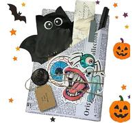 Horror Halloween Witch Blind Date con un libro misterioso libro regalo (C)
