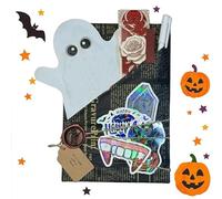 Horror Halloween Witch Blind Date con un libro misterioso set regalo (A)