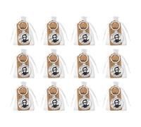 Horror Keychain Set, Halloween Key Ring, 2.87x1.53in Authentic Cute Toy Accessories, Fun Charm Decor, Authentic Collectible Design for Classroom, Bag, School, Birthday Use