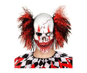 Horror Maschera di Teschio Clown