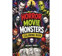 Horror Movie Monster Coloring book