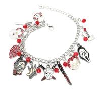 Horror Movies Bracciale Personaggi Horror Pennywise Ghost Face Nightmare Saw