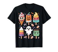 Horror Movies Summer Popsicle Halloween Ice Cream Summerween Maglietta