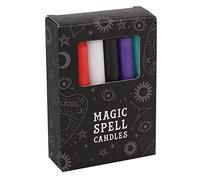 Horror-Shop Candele Magiche Colorate Miste 12 Pezzi.