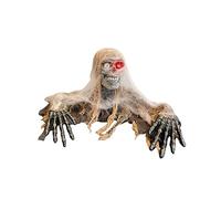 Horror-Shop.com Rompighiaccio Zombie A Brandelli con Movimento, Suono E Luce 90 Cm