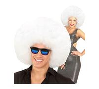 Horror-Shop Enorme Parrucca Afro Bianco