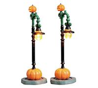 Horror-Shop Lemax Spooky Town - Set di 2 Zucche da Strega