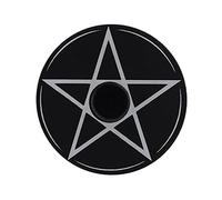 Horror-Shop Portacandele A Pentagramma Piatto
