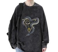 Horror Snake 3D Stampato Donne Uomini Pullover Felpe Modello Animale T-Shirt Manica Lunga Maglione Top