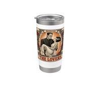 Horror The Lovers Tarot Card Funny Frankenstein And Bride Bicchiere termico in acciaio inox doppia parete