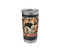 Horror The Lovers Tarot Card Funny Frankenstein And Bride Bicchiere termico in acciaio inox doppia parete