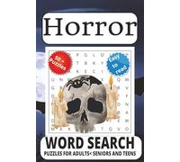 Horror Word Search puzzle book: Word Searches with Easy to Read Print about Horror, Halloween and Spooky and More | 6x9 inches, 111 pages | 50 + ... Gift for Vacations, Holidays, and Free Times.