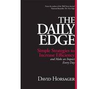 Horsager The Daily Edge: Simple Strategies to Increase Effici (Copertina rigida)
