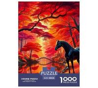 Horse 1000 Pezzi Galloping Horse Puzzle Classici Impegnativo E Difficile Per Qualità Premium Per Adulti E Bambini Da 14 Anni E Più Puzzle Per Gioco Familiare, Festa Aziendale Regalo Giocattolo Colora