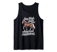 Horse American Saddlebred Step High, Shine Bright Canotta