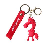 Horse Bag Charm - Lunar Horse Keychain | Sports Bag Animal Pendant | Handbags Decorative Horses Charm | For Friends Colleagues Fans Birthday Festival Home Travel New Year Collection Accessory