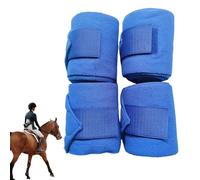 Horse Bandages for Legs - Multipurpose Horse Equestrian Leg Wraps | 4 pezzi Horse Front Legs Wraps Guard | 98 pollici Protector Bandaging Supplies Equestrian Accessories Front for Tendon Damage