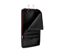 Horse Bridle Bag, Waterproof Tack Organizer, Hook and Handle Tote, Black, Heavy-Duty Equipment Holder, Trail Show Travel Storage, Nylon, Full Size, for Barn, Training, Jumping, Reins, Riding Boots