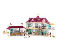 schleich 42706 Casa de campo Lakeside y establo, da 5 anni, HORSE CLUB - playset, 179 pezzi